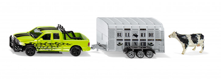 RAM 1500 mit Viechanhänger M 1:50