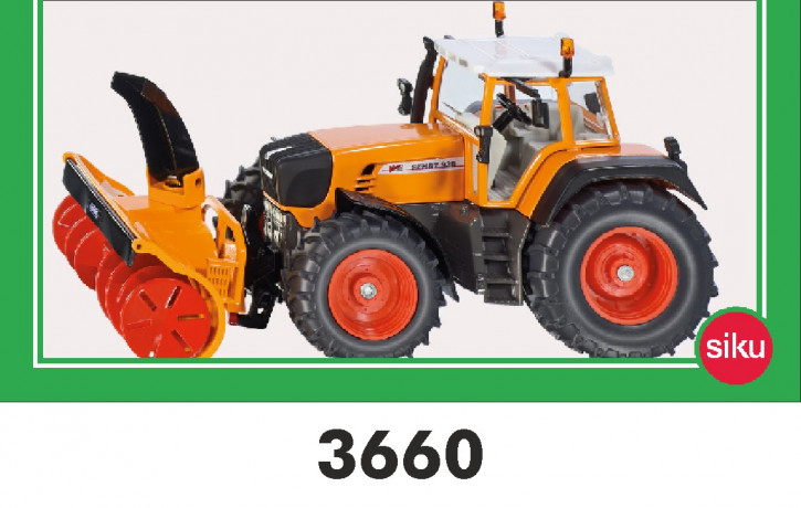 Fendt Traktor mit Schneefräse Kommunal M 1:32 -werkseitig ausverkauft-