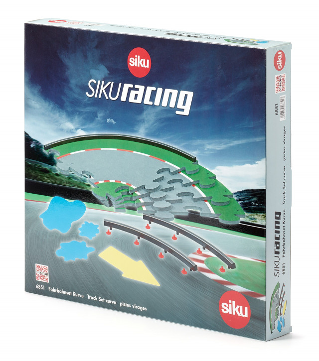 Fahrbahn Set (Kurven) SIKURacing M 1:43