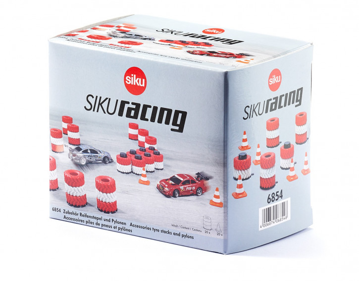 Pylonen / Reifenstapel Set SIKURacing 1:43