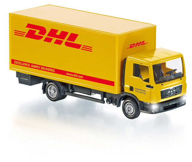 Koffer-LKW MAN TGL "DHL" Control87 in OVP