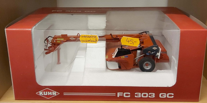 Kuhn FC 303 GC Mähwerk M 1: 32 -werkseitig ausverkauft WERBEMODELL in KUHN-Verpackung