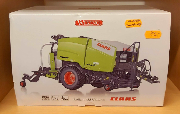 Rollant 455 Uniwrap Claas M 1:32 - werkseitig ausverkauft -