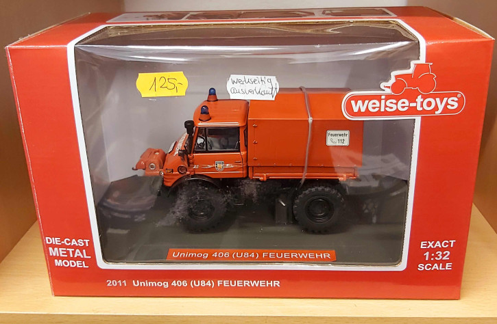 Unimog 406  Feuerwehr  M 1:32 -werkseitig ausverkauft